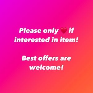 Best offers welcome!!!